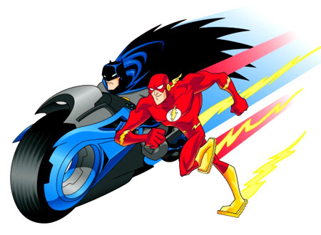  Бэтмен & flash
