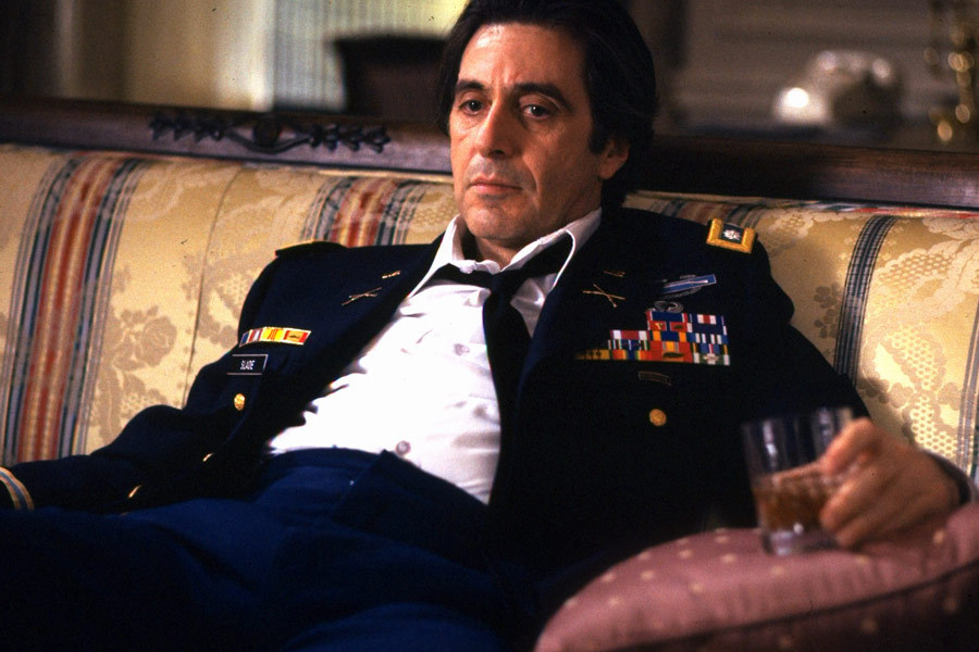 Al Pacino as Lieutenant Colonel Frank Slade scent of a woman 3350025 900 600