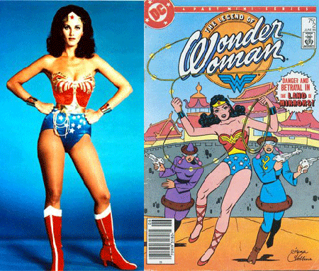 Linda Carter And Wonder Woman