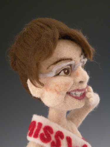  Sarah Palin Miss Wasilla Art Doll