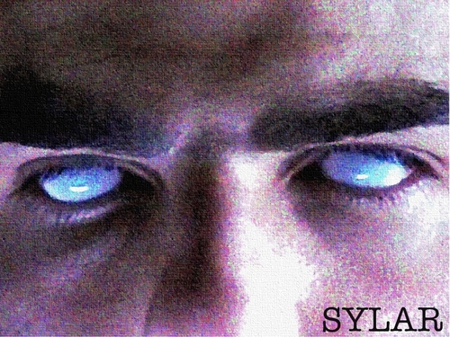  Sylar Eyes kertas dinding