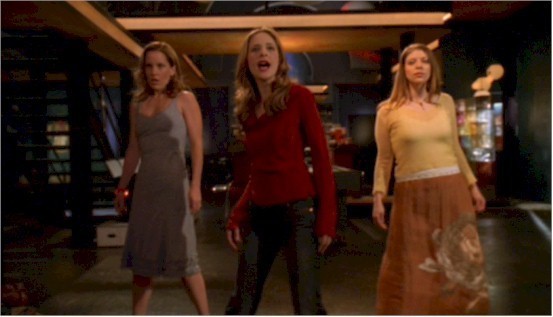 Tara, Anya, and Buffy