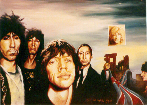  The Rolling Stones peminat Art