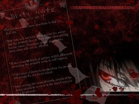  death note_rules