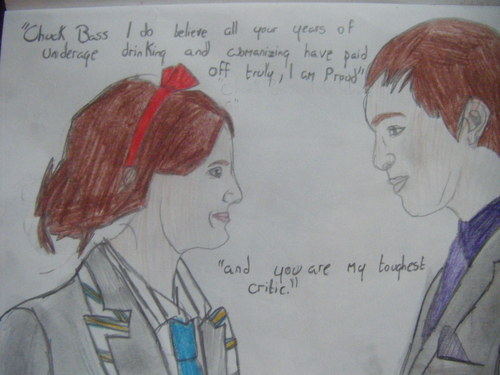  Chuck and Blair- 더 많이 of my Drawings