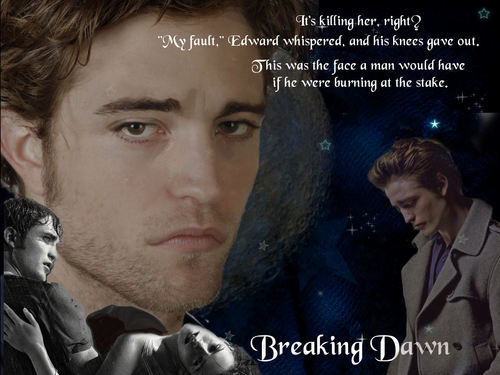  Edward and Bella Breaking Dawn