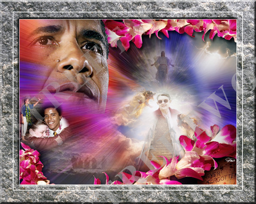  Obama Farewell to Grandmother