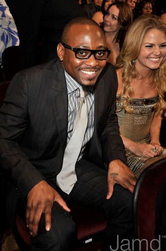 Omar Epps and JMo @ the 35th Annual People's Choice Awards