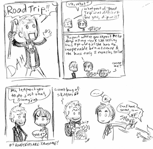  Road Trip Comics (1-6)