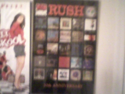 Rush 30th Anniversary Poster