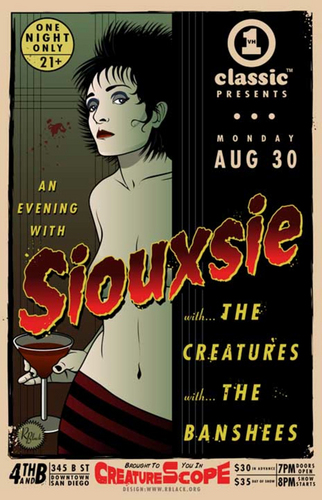  Siouxsie Zeigen poster