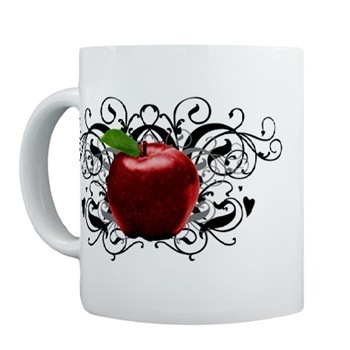 Twilight Swirly Apple Mug
