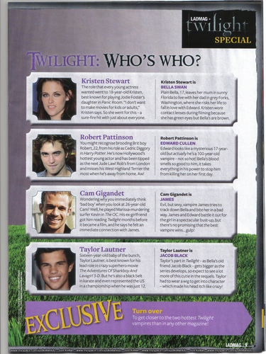  Twilight in Sugar Magazine 2009
