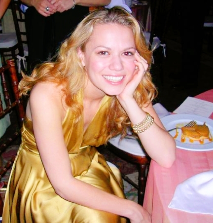  Bethany at Chad and sophia's wedding in April 2005