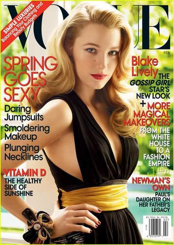Blake Lively Covers "Vogue" February 2009