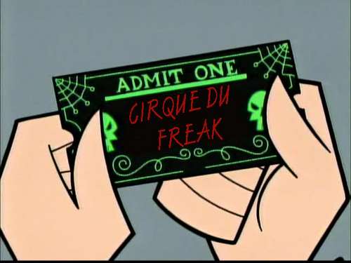  Cirque Du Freak Ticket