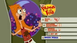  Phineas and Ferb DVD menu