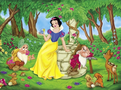  Snow White kertas dinding