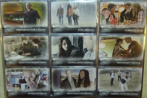  Twilight Trading Card Sheets