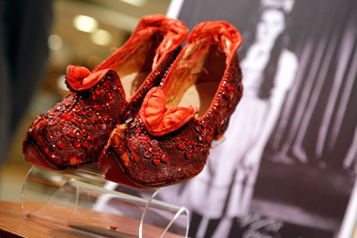  A Pair of Original Ruby Slippers from the Wizard of OZ