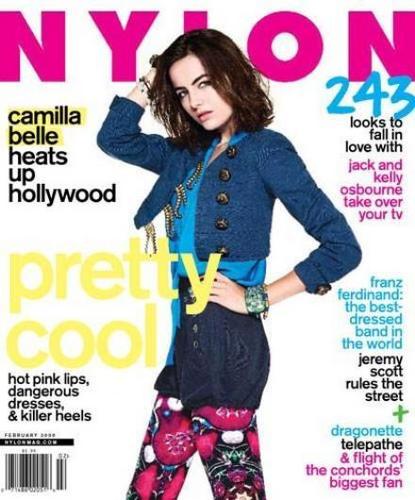 Camilla on the cover of Nylon