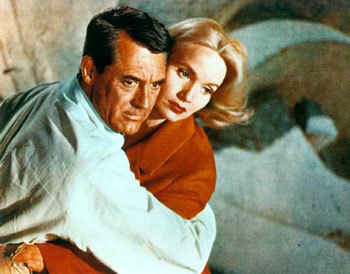  Cary Grant and Eve Marie Saint