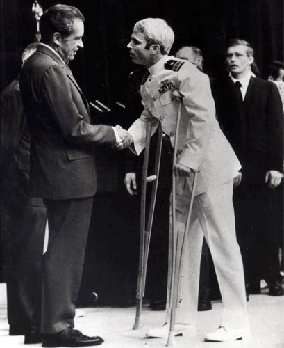  Nixon and John McCain