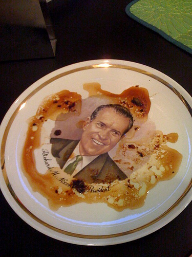  Nixon on a plate