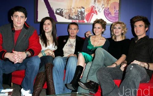  One puno burol Cast at MTV and FYE 2005