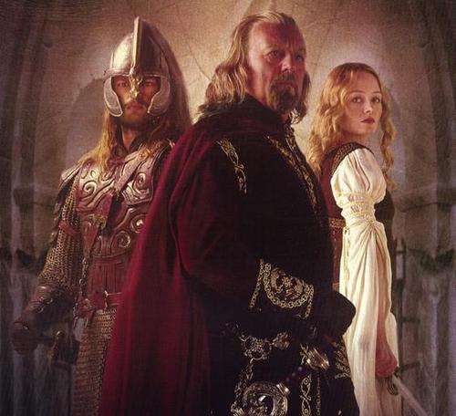  Theoden, Eowyn, and Eomer