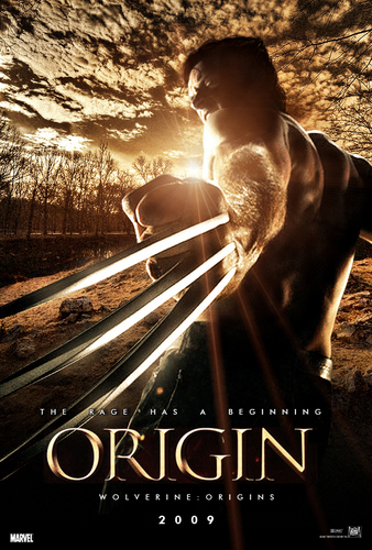  Wolverine Origins Film Poster