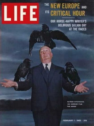 Alfred Hitchcock on the cover of Life Magazine