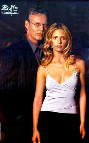  Giles and Buffy