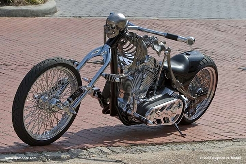  Skeleton bike