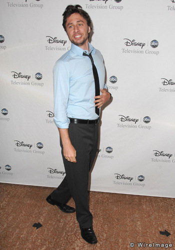  Zach at ABC's and Disney's TCA All bintang Party