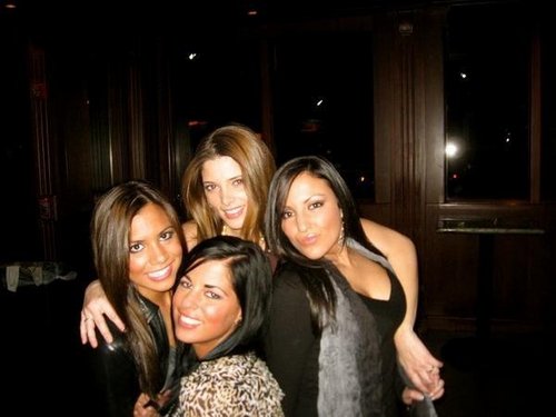  Ashley candids with Friends