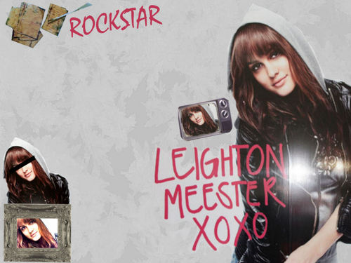  Leighton Meester Nylon- fondo de pantalla
