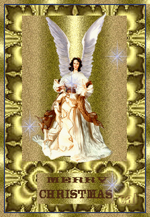 Victorian Christmas Angel click on to see her wings move 