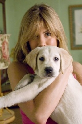 from the new film but the dog is still cute !!