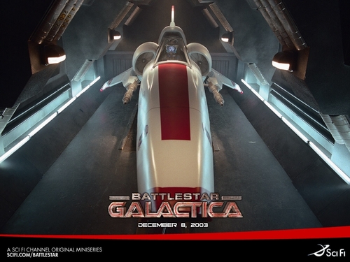  Battlestar Galactica - Colonial adder, viper