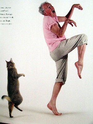  Dancing Man And Cat