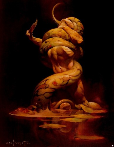  Fantasy Art- Frank Frazetta (some nudity)