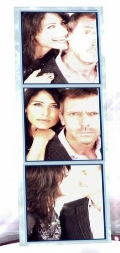  Hugh and Lisa in the Entertainment Tonight Photobooth