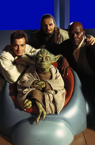  Mace Windu,Obi Wan,Yoda and Qui gon Jinn