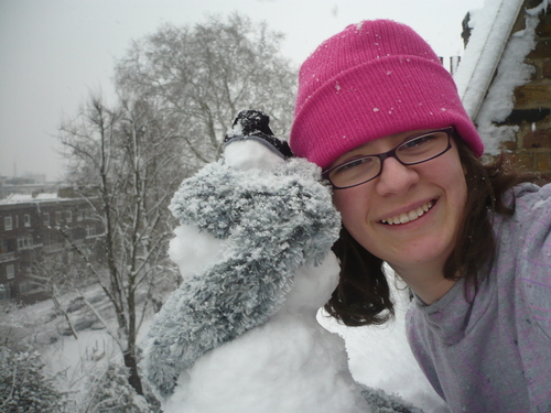  Me and my snowman =D