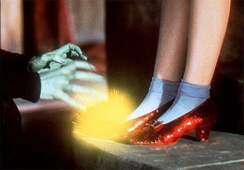  The wicked witch tries to steal the Ruby slippers