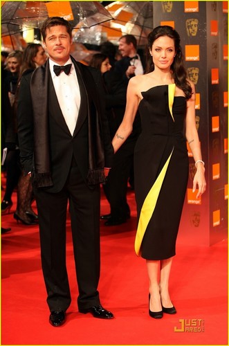 Angelina @ 2009 BAFTA Awards