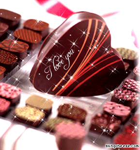  Chocolate hati, tengah-tengah