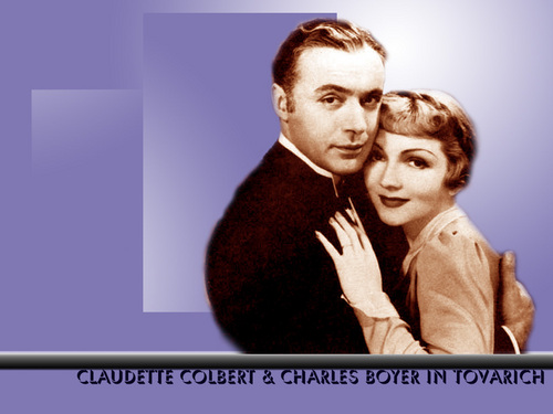  Claudette Colbert and Charles Boyer in Tovarich