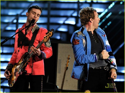  Coldplay at Thr Grammys 2009